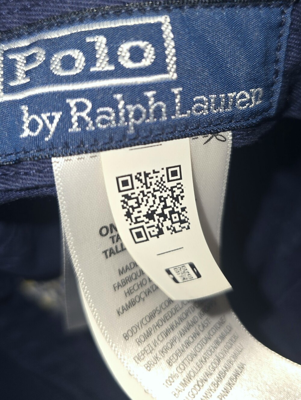 Polo Ralph Lauren Polo Bear Chino Sport Cap color 'Newport Navy',One Size - Picture 3 of 6
